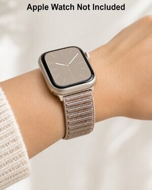 Stretchable Band Fits Apple Watch 38 To 40 And 41 Mm. Fits Series 456789SE.